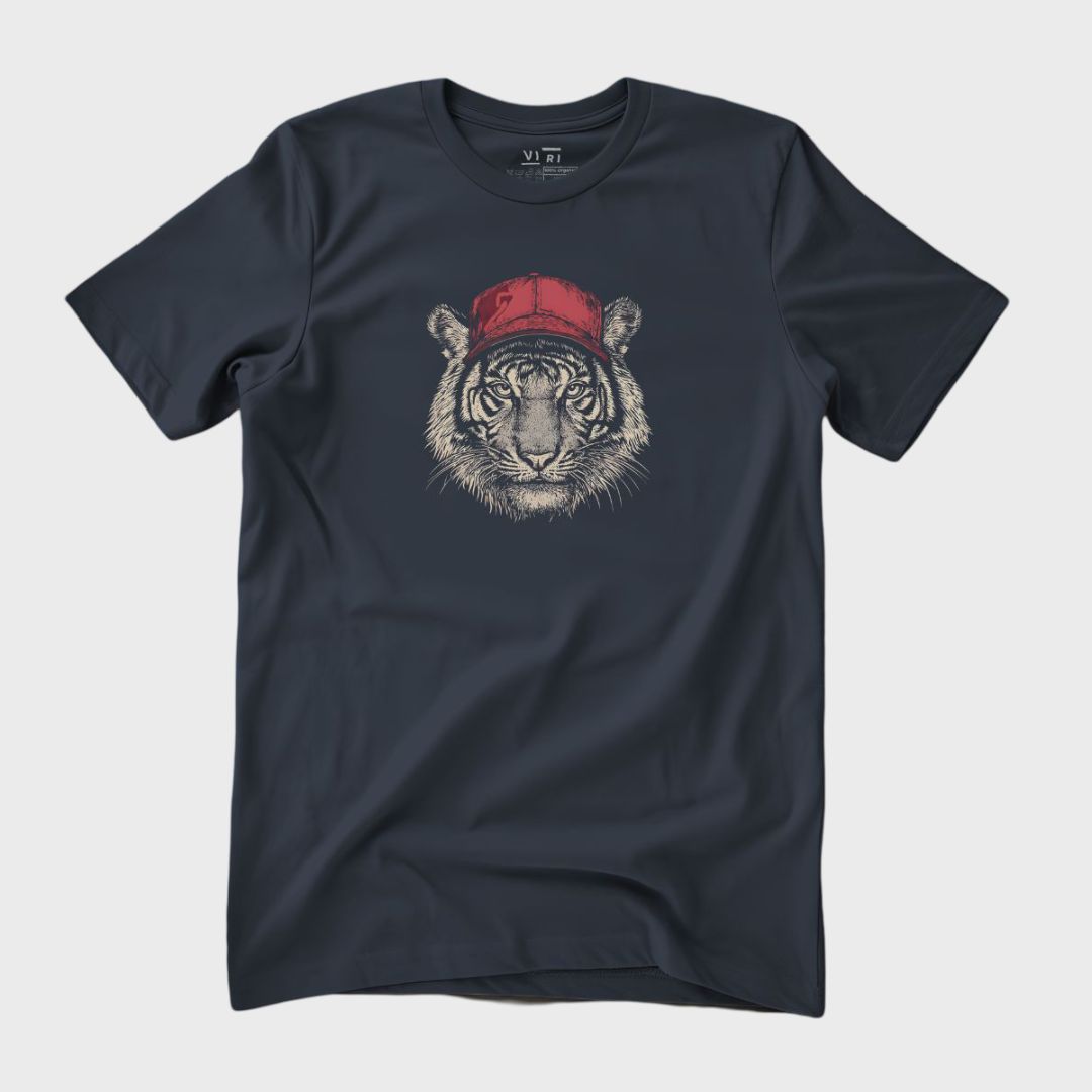Tiger In A Cap