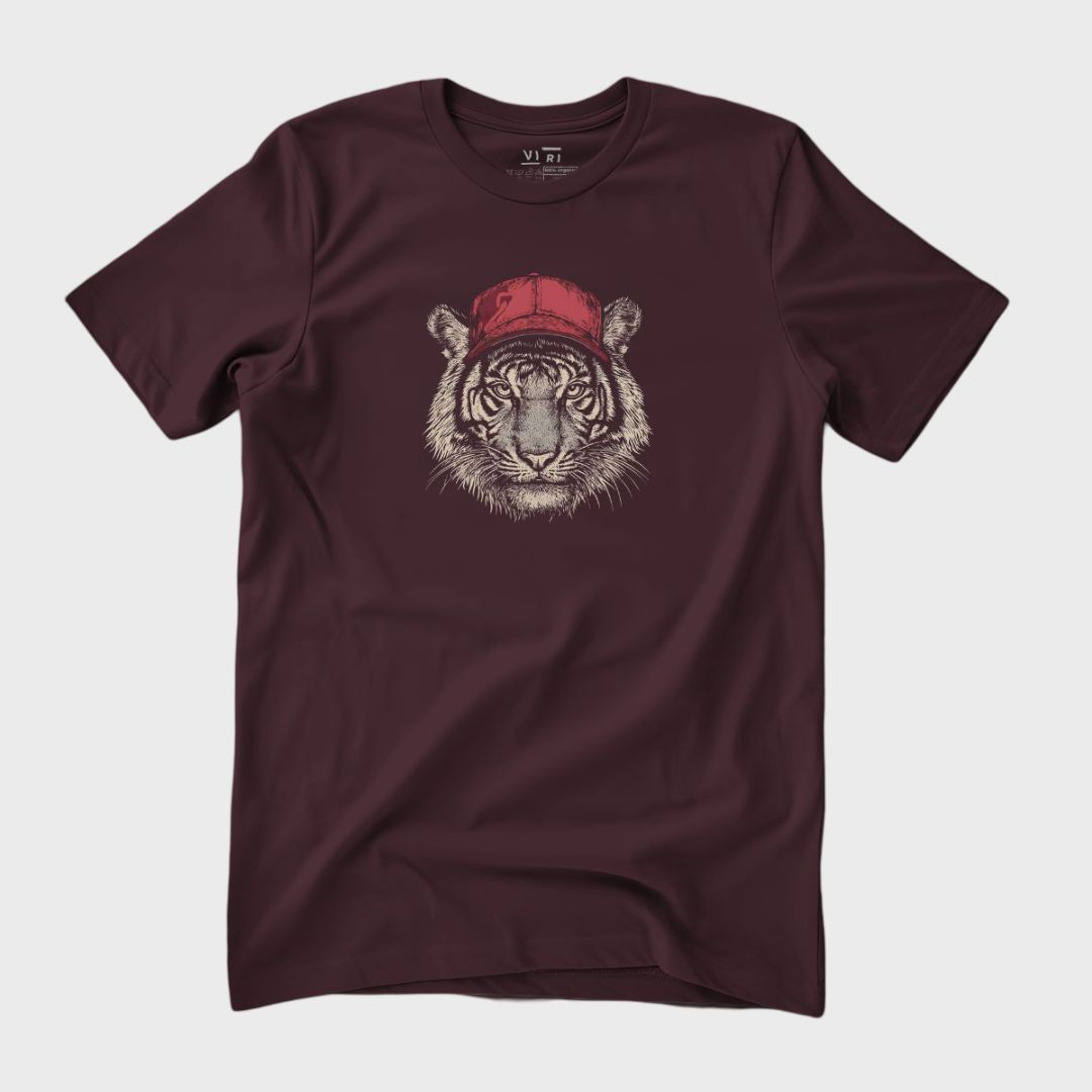 Tiger In A Cap
