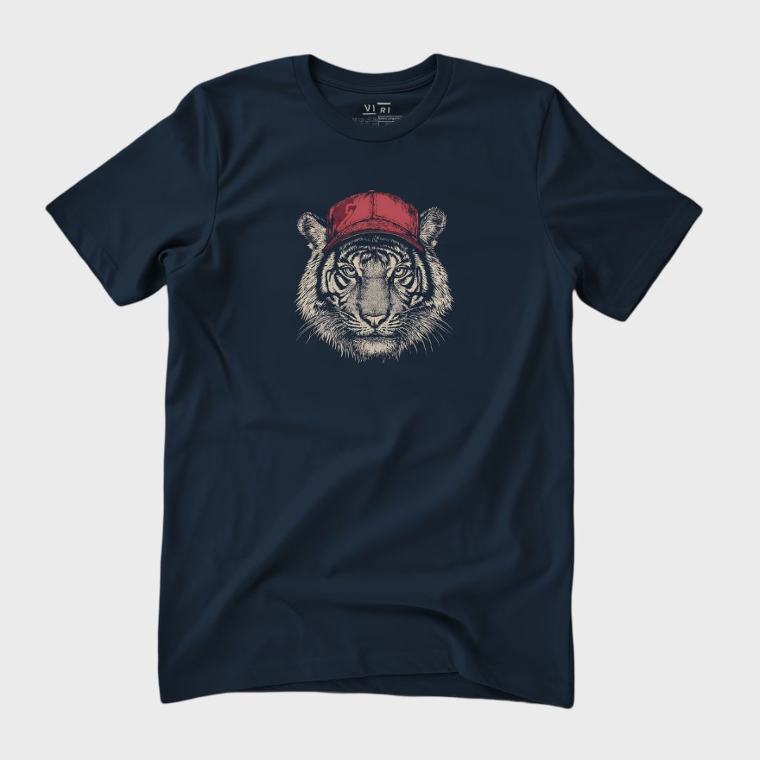 Tiger In A Cap