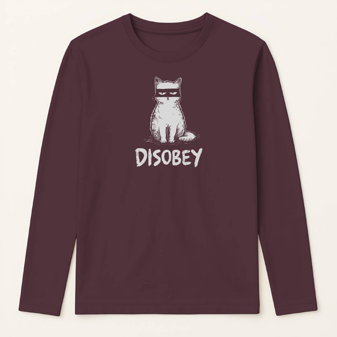 Disobey - Long Sleeve Tee