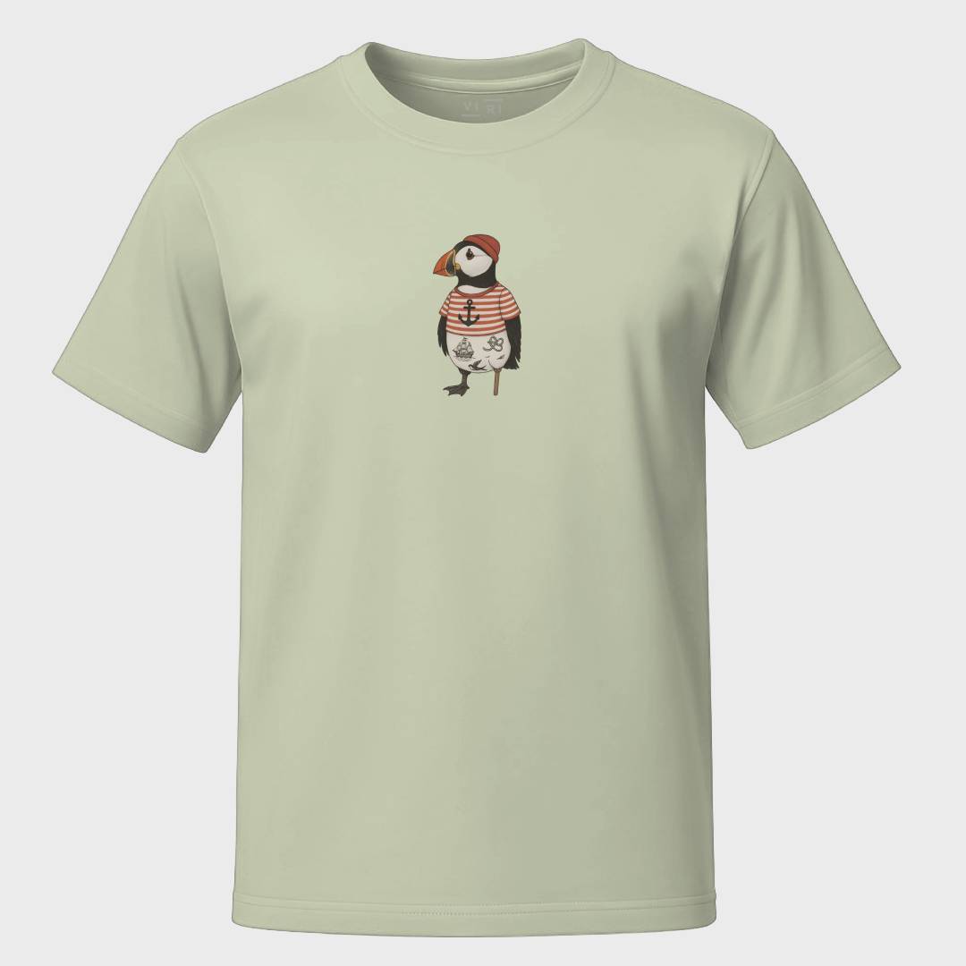Salty Puffin - Light Tee