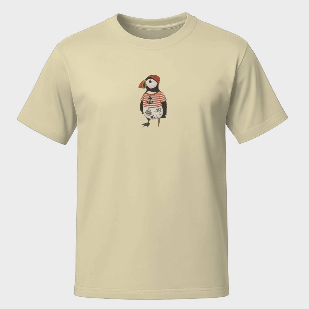 Salty Puffin - Light Tee