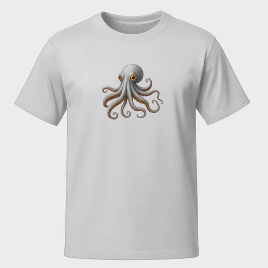 White Octopus - Light Tee