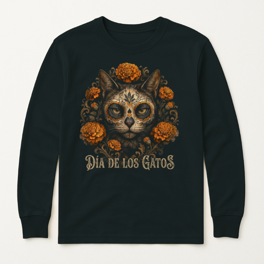 Día de los Gatos - Long Sleeve Tee
