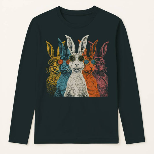 Hipster Hares - Long Sleeve Tee