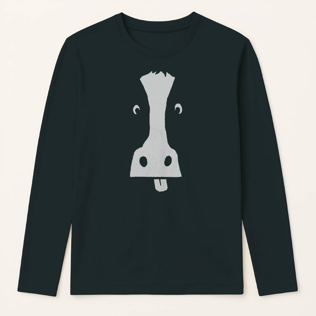 Long Face Cow - Long Sleeve Tee
