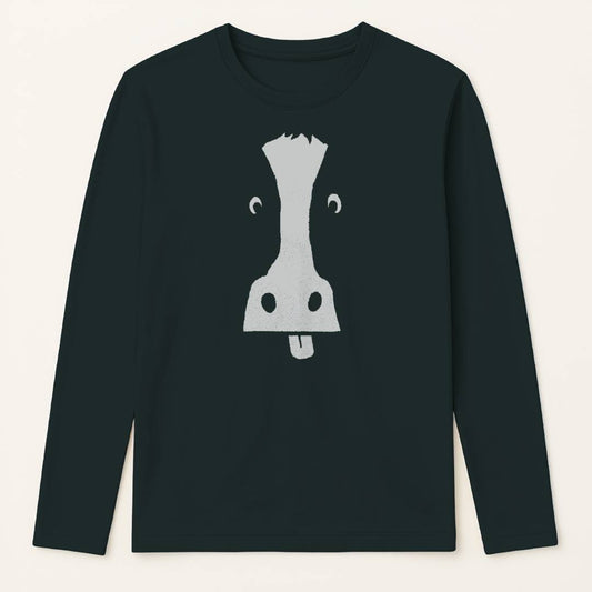 Long Face Cow - Long Sleeve Tee