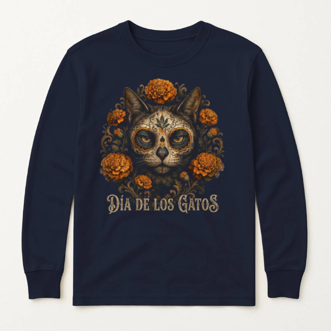 Día de los Gatos - Long Sleeve Tee