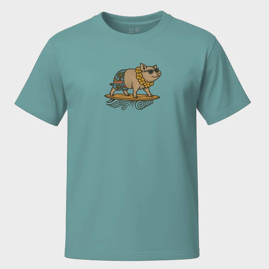 Lei’d Back Hog - Light Tee