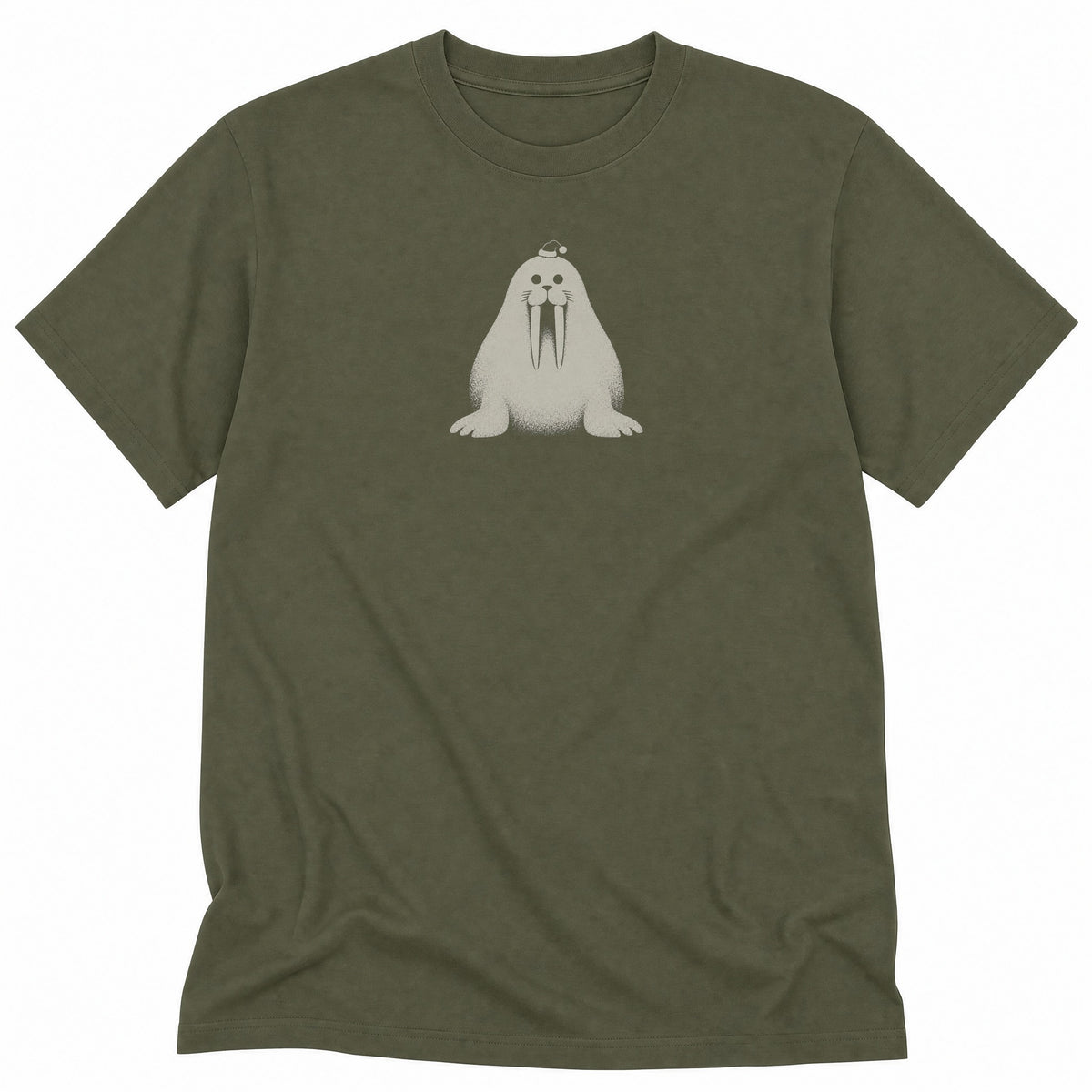 Festive Enough.png - Military Green