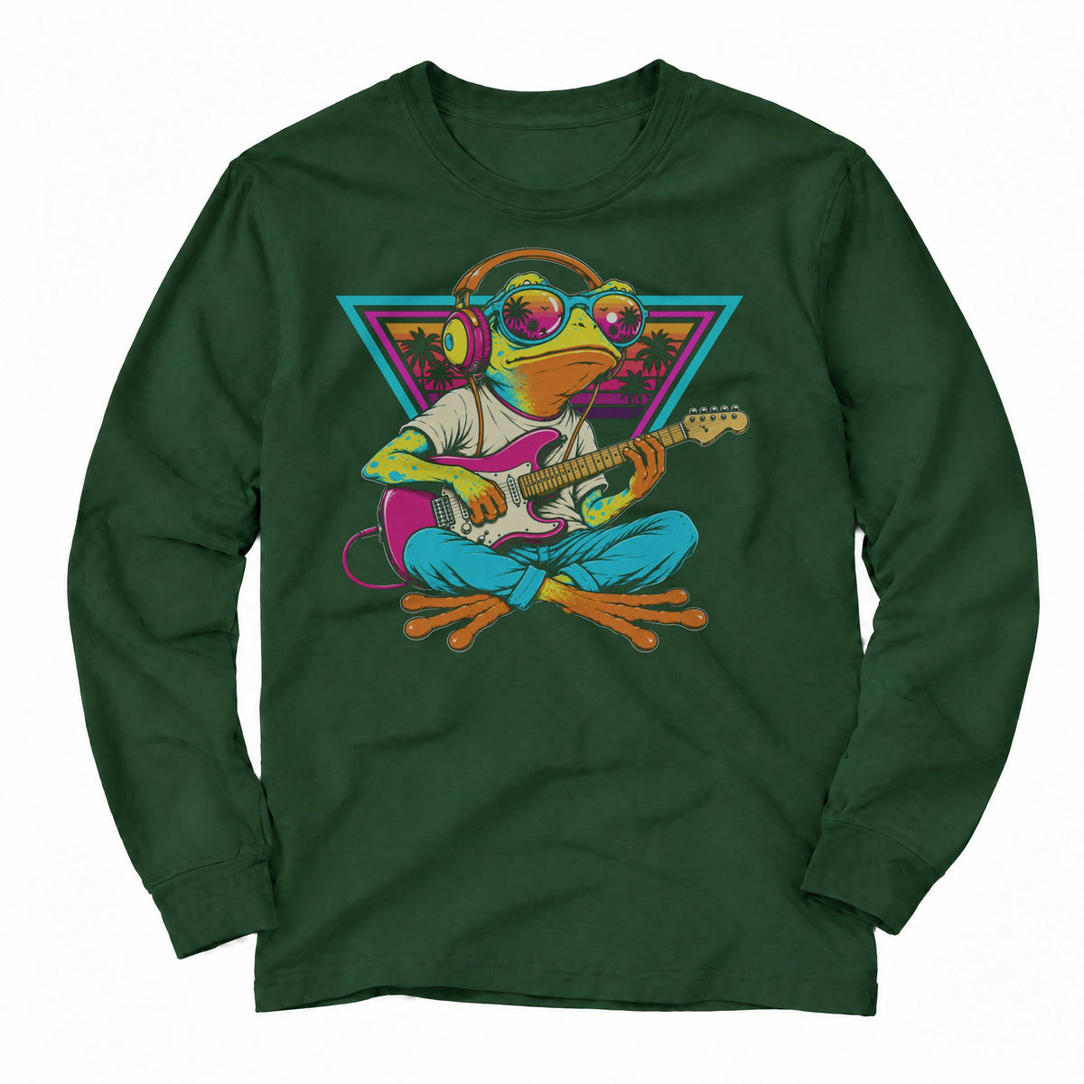 Frog Solo.png - Forest Green