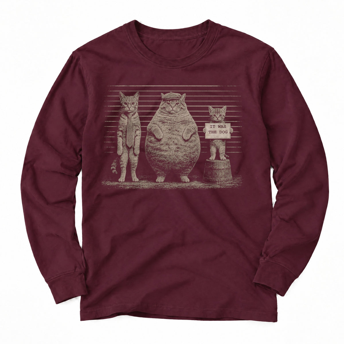 It Was The Dog.png - Maroon