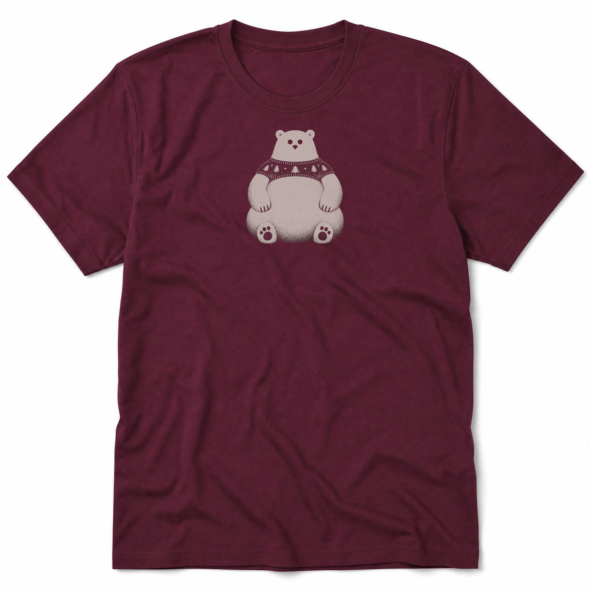 One Size.png - Maroon