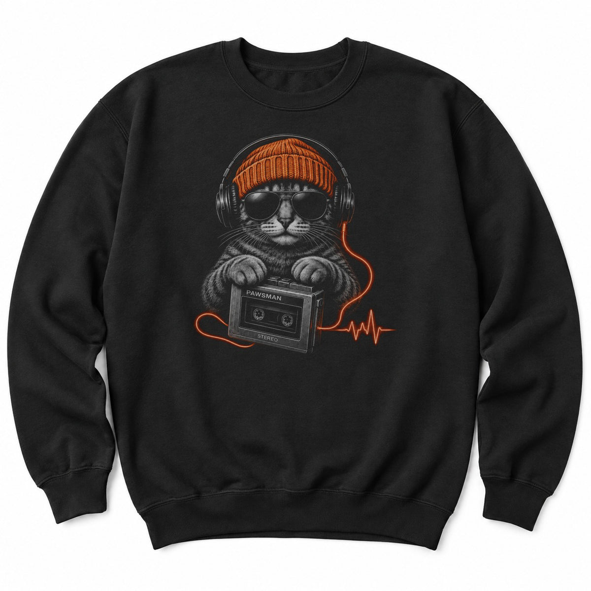 Pawsman.png - Black