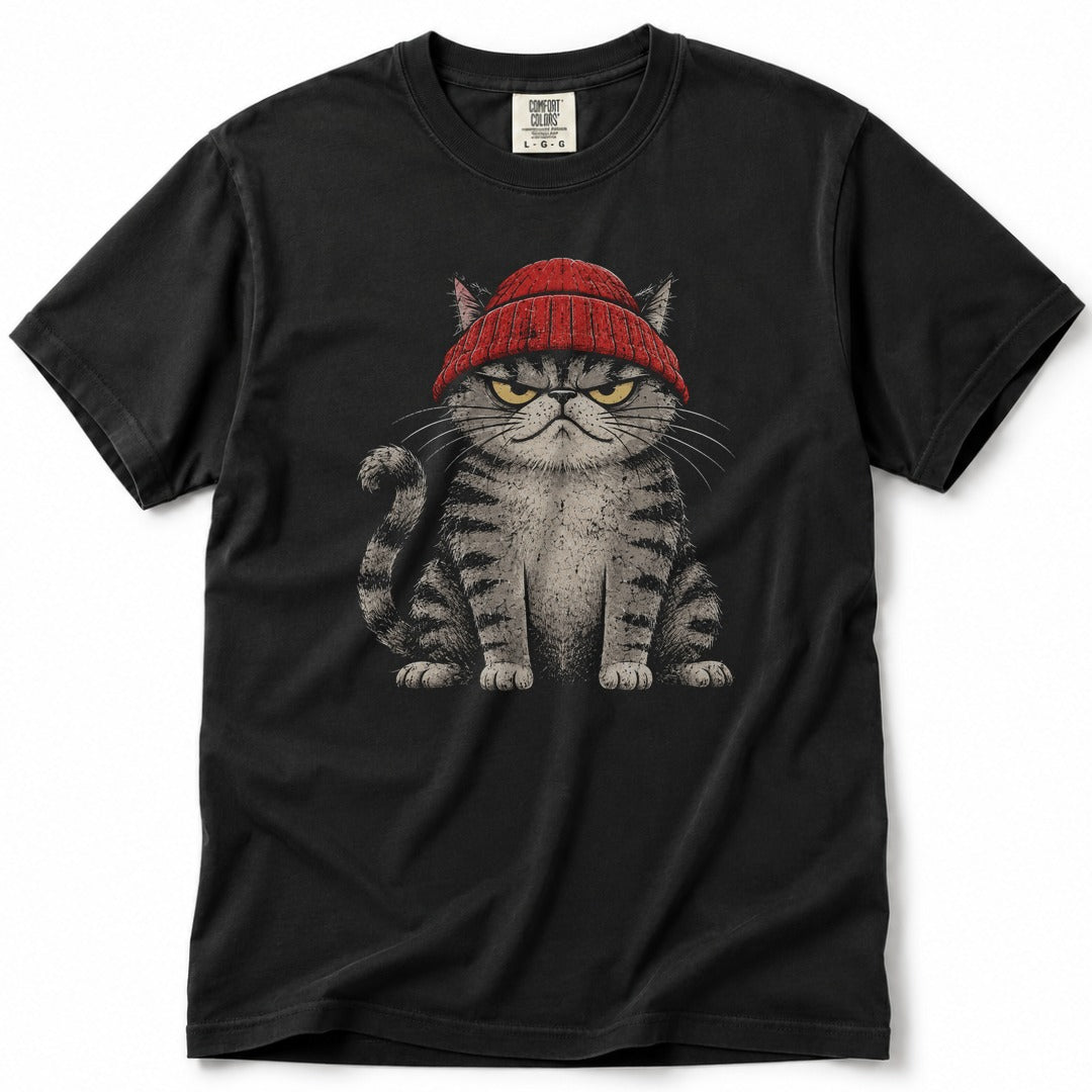 Red Beanie.png - Black