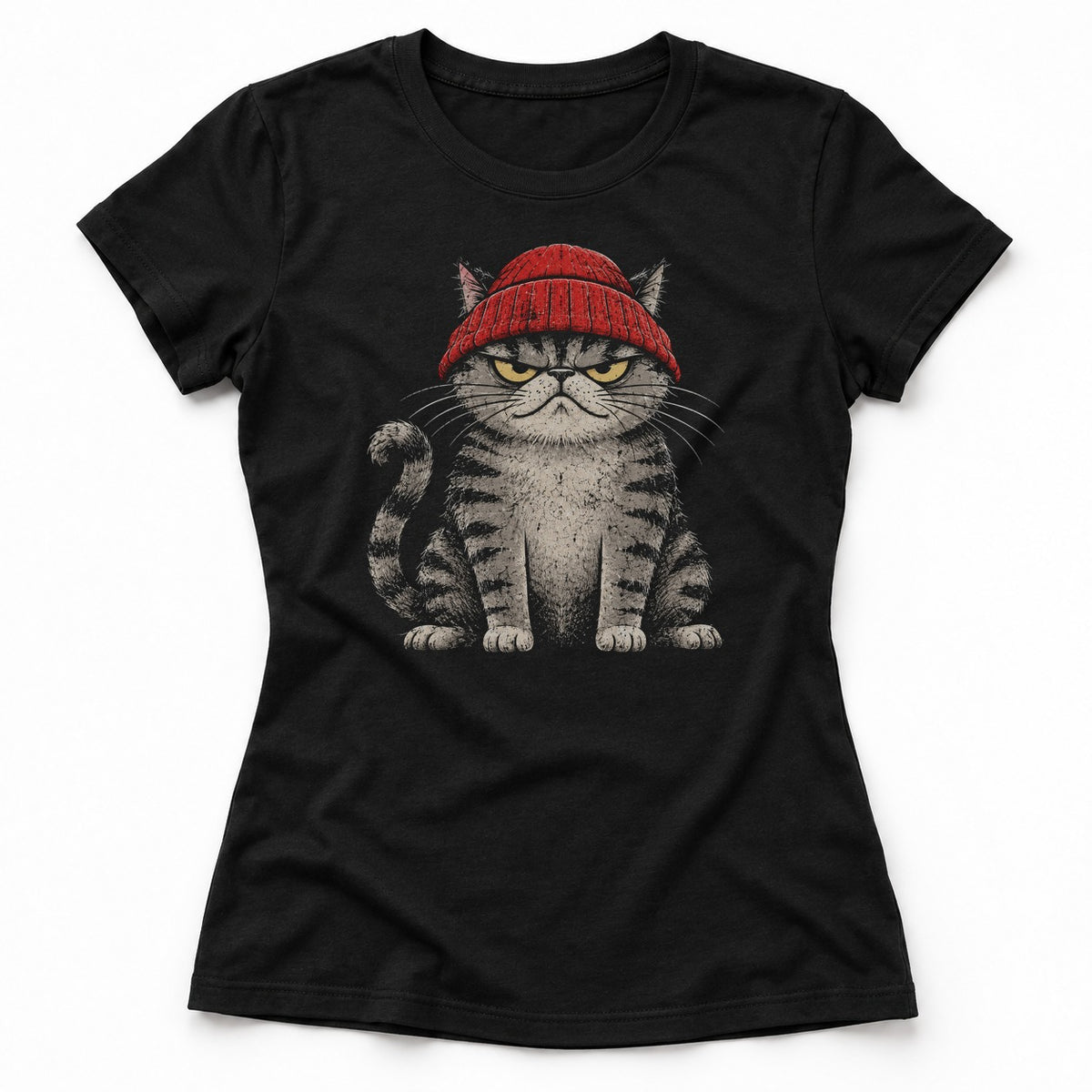 Red Beanie.png - Black