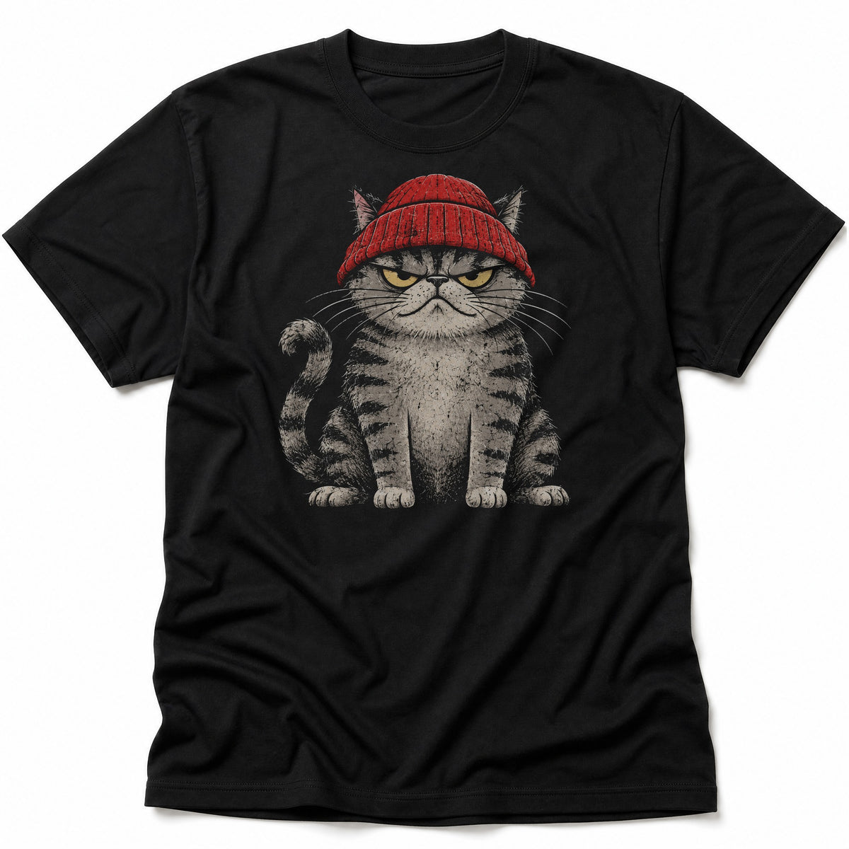 Red Beanie.png - Black