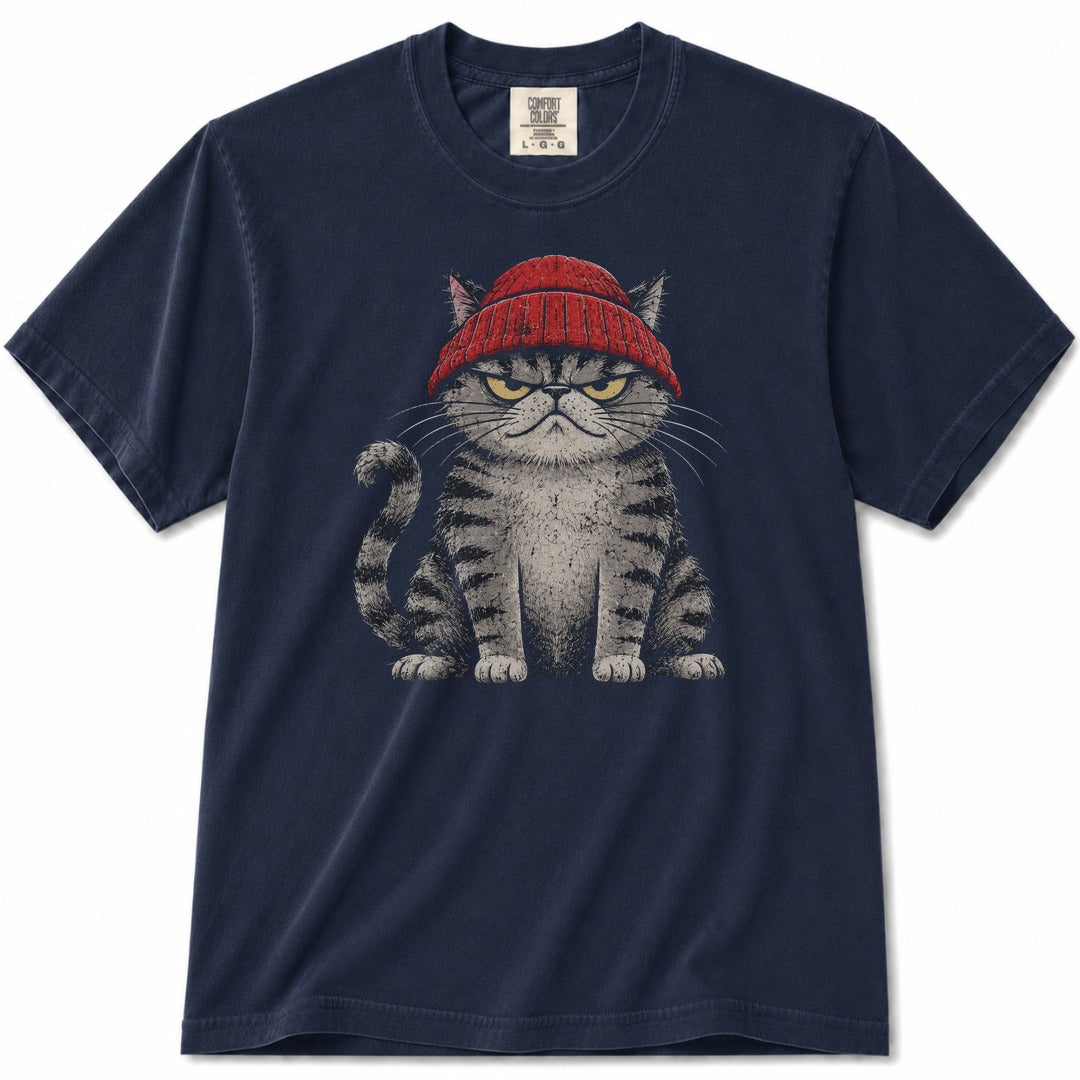 Red Beanie.png - True Navy
