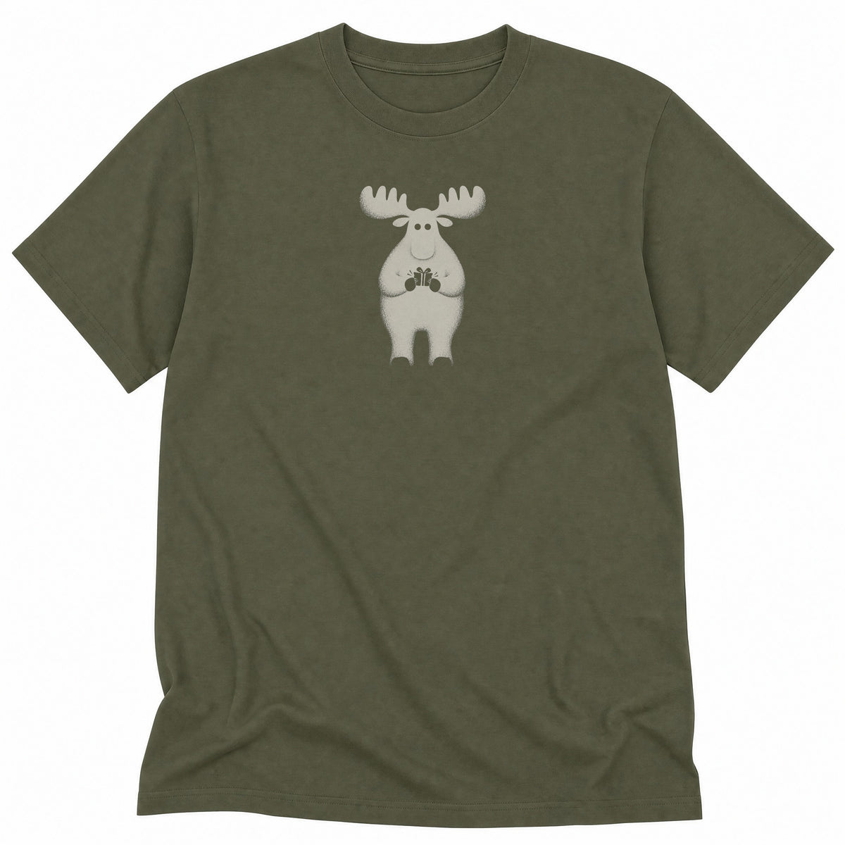 The Thought.png - Military Green