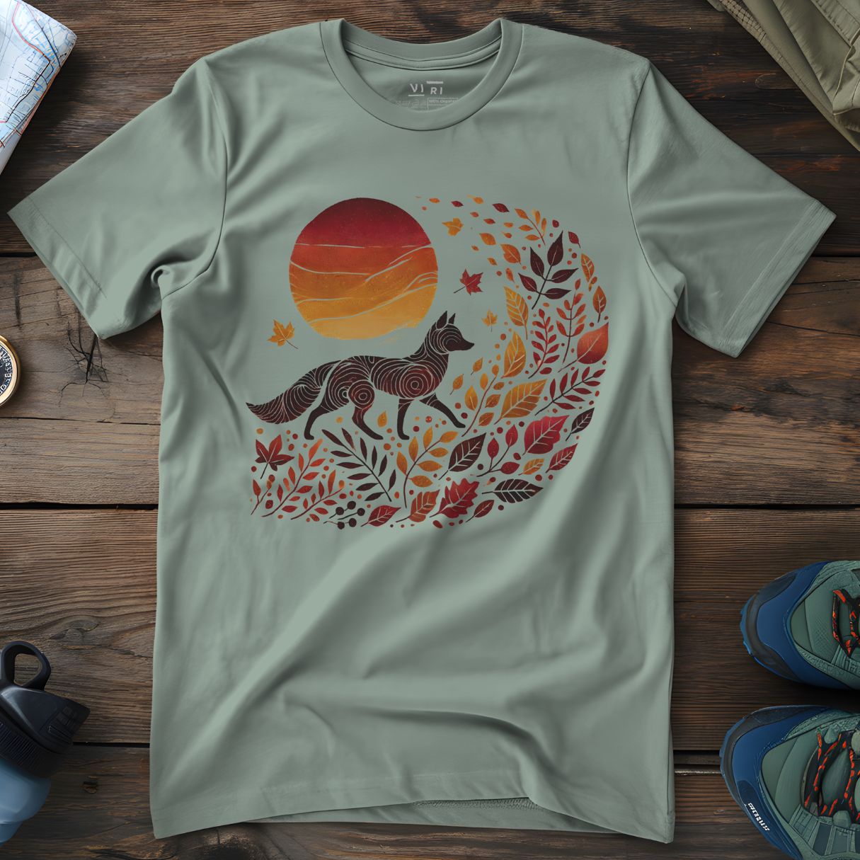 Viri Cotton Ltd. T-Shirt Aloe / 2XS Autumn Fox T-Shirt