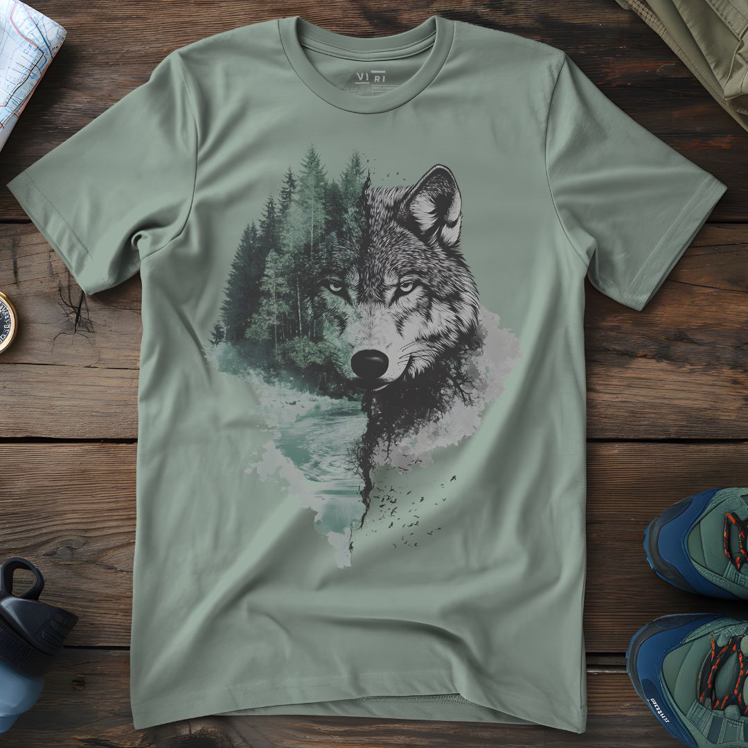 Viri Cotton Ltd. T-Shirt Aloe / 2XS Hybrid Wolf T-Shirt