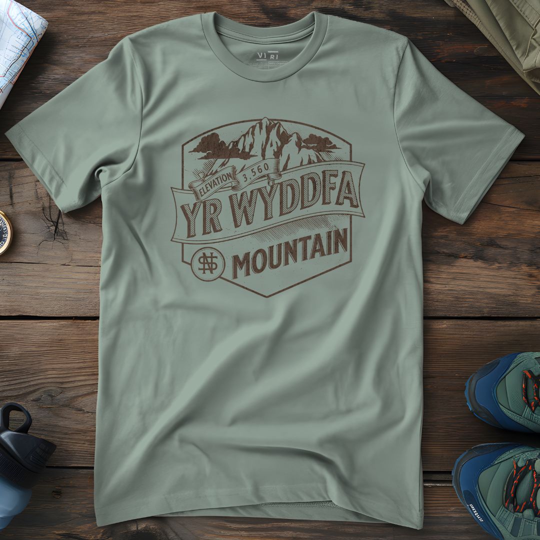 Viri Cotton Ltd. T-Shirt Aloe / 2XS Snowdon Mountain T-Shirt