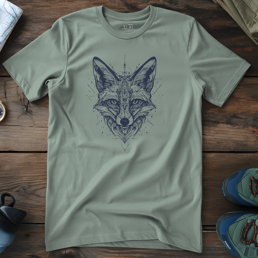 Viri Cotton Ltd. T-Shirt Aloe / 2XS Tribal Fox T-Shirt