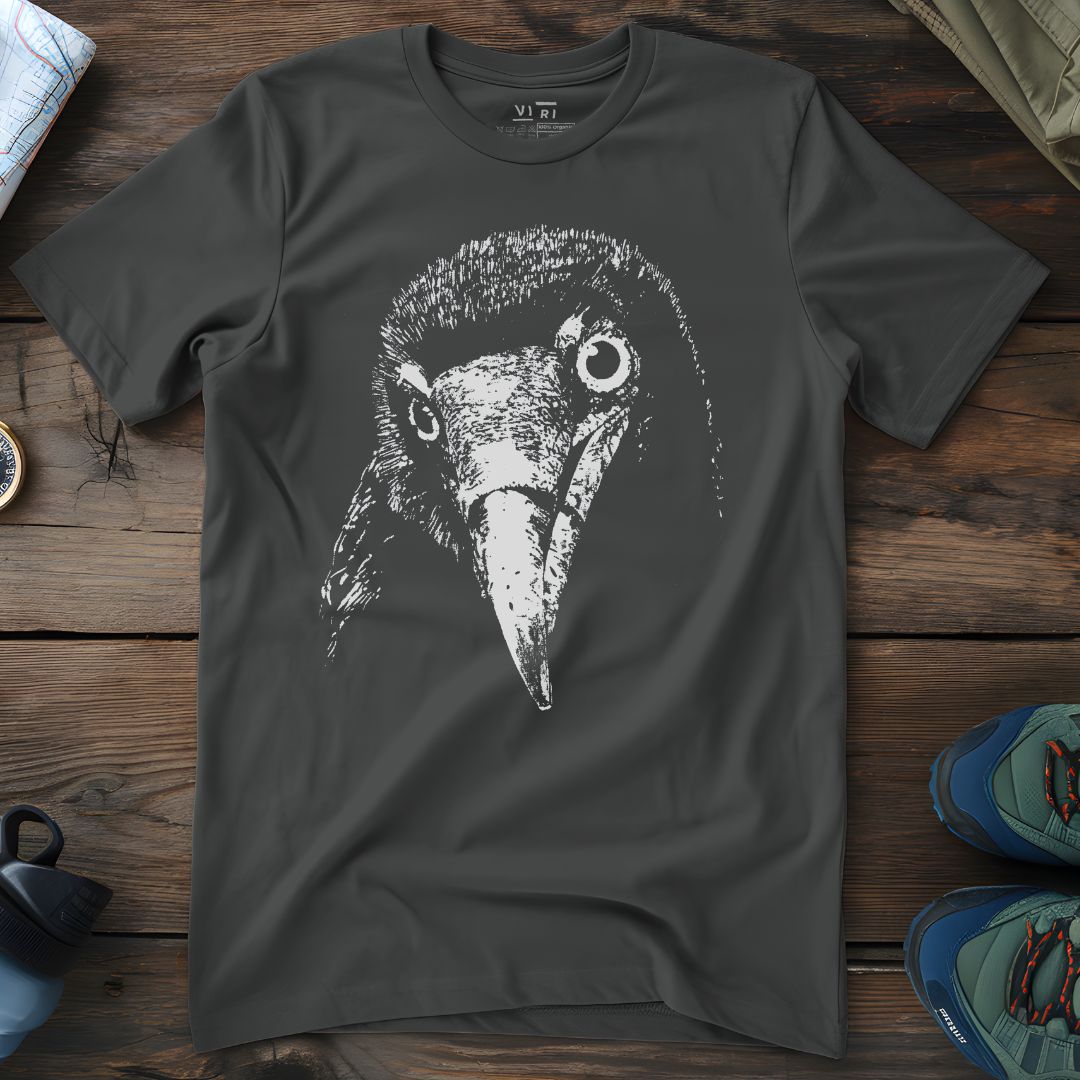 Viri Cotton Ltd. T-Shirt Anthracite / 2XS Bird Face T-Shirt