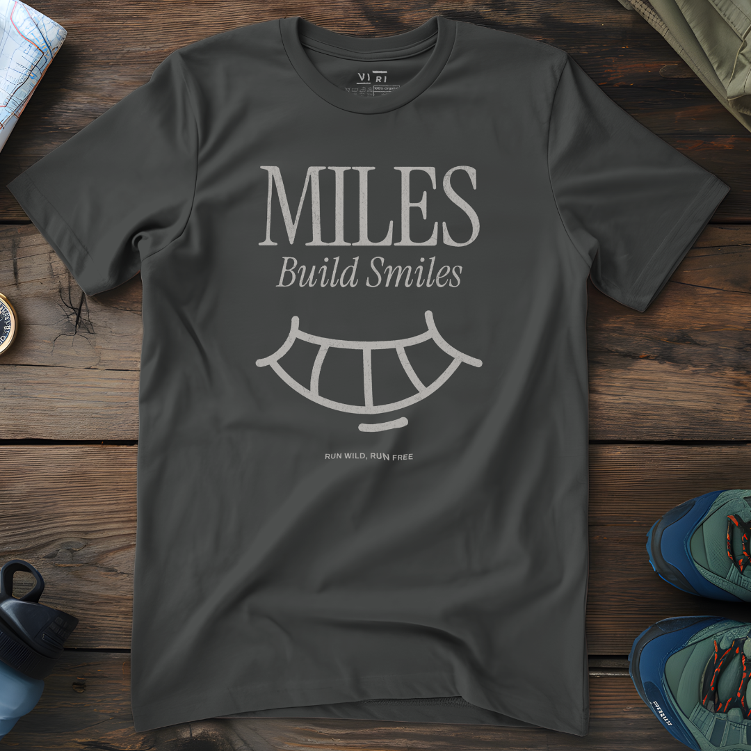 Viri Cotton Ltd. T-Shirt Anthracite / 2XS Miles Build Smiles T-Shirt