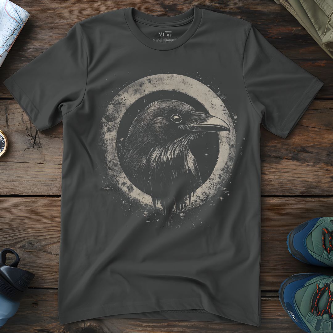 Viri Cotton Ltd. T-Shirt Anthracite / 2XS Raven Circle T-Shirt