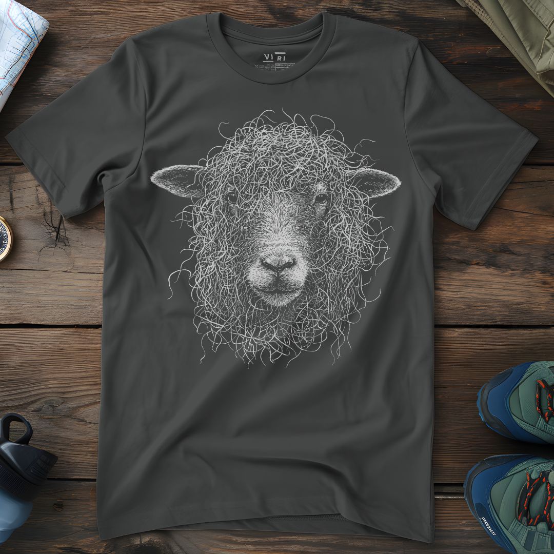 Viri Cotton Ltd. T-Shirt Anthracite / 2XS Sheep Hair Day T-Shirt