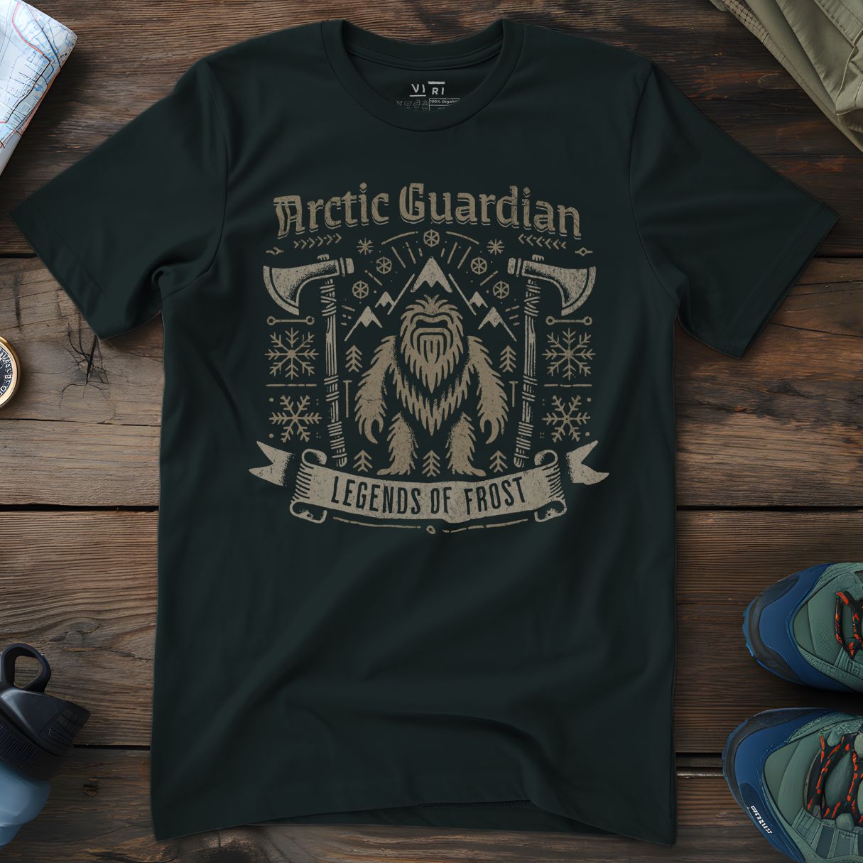 Viri Cotton Ltd. T-Shirt Black / 2XS Arctic Guardian T-Shirt