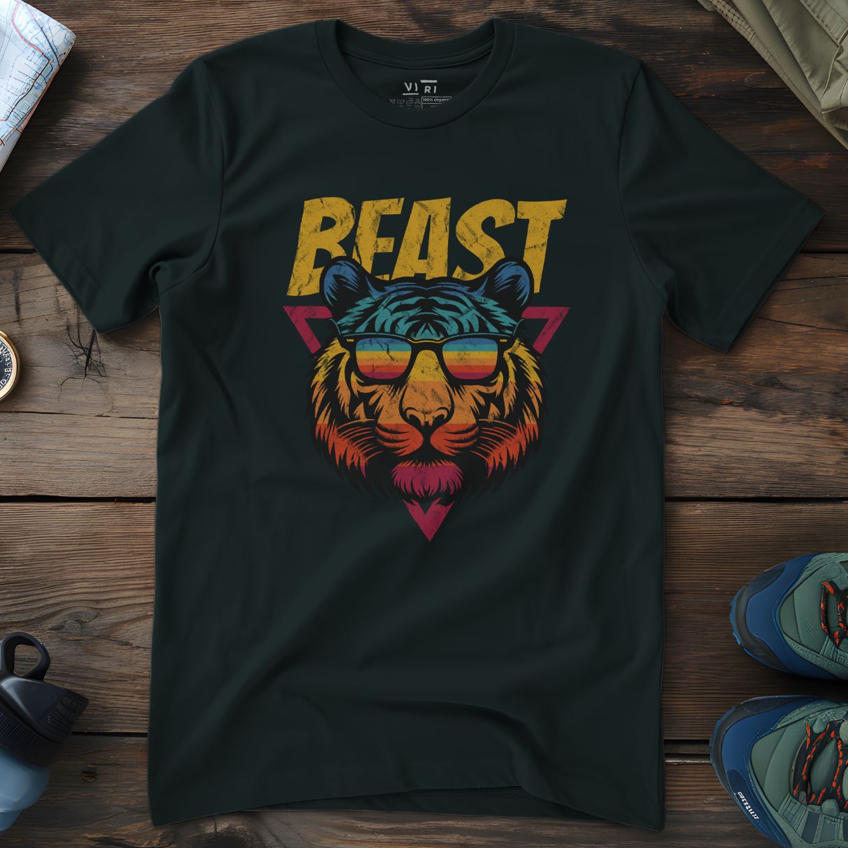 Viri Cotton Ltd. T-Shirt Black / 2XS Beast T-Shirt