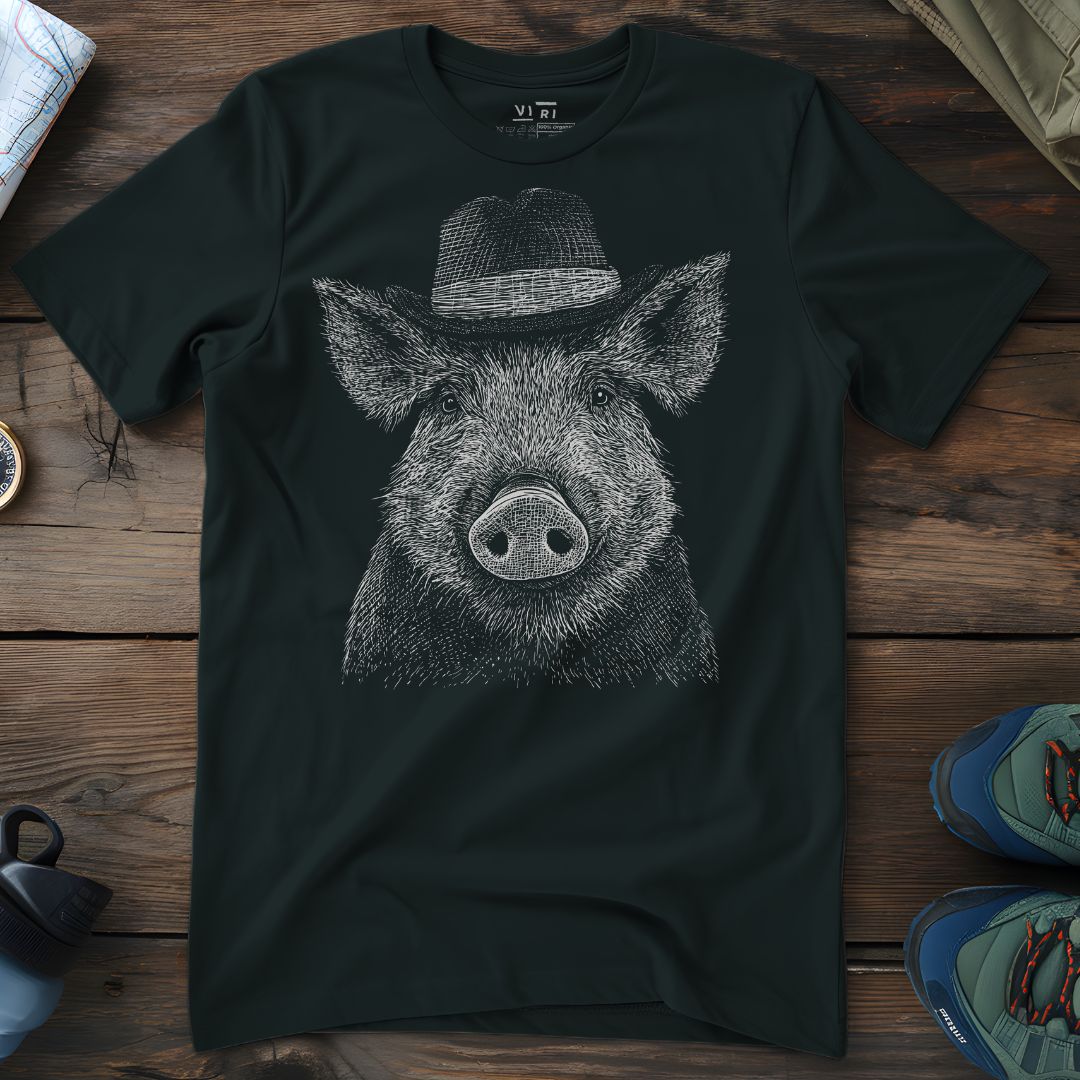 Viri Cotton Ltd. T-Shirt Black / 2XS Boar T-Shirt