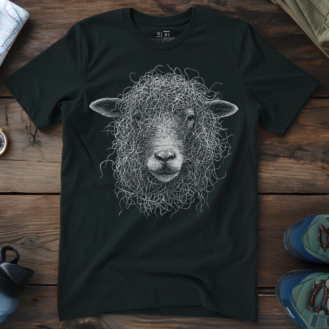 Viri Cotton Ltd. T-Shirt Black / 2XS Sheep Hair Day T-Shirt