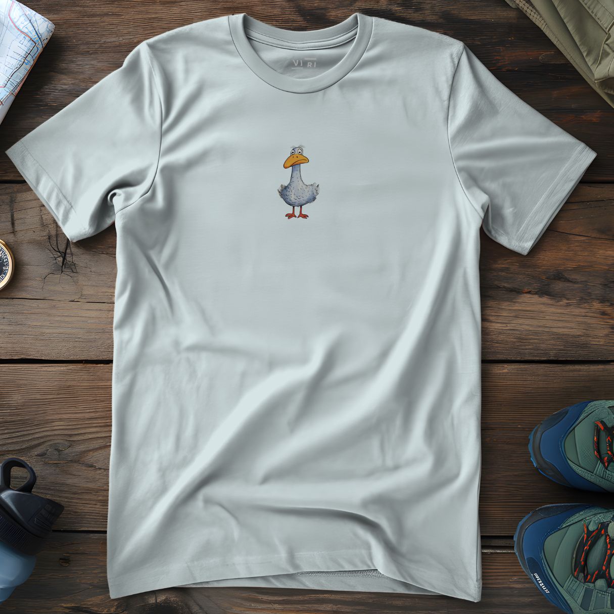 Viri Cotton Ltd. T-Shirt Blue Ice / 2XS Duck T-Shirt