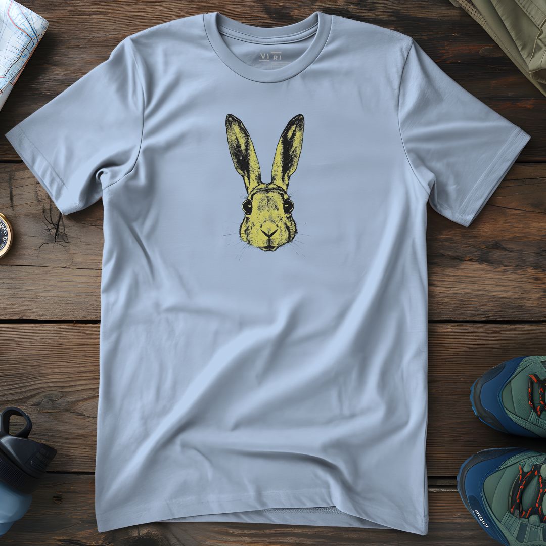 Viri Cotton Ltd. T-Shirt Blue Soul / 2XS Yellow Head Hare T-Shirt