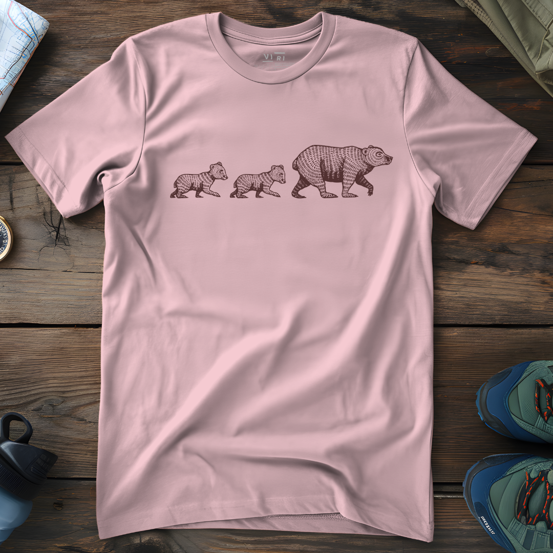 Viri Cotton Ltd. T-Shirt Cotton Pink / 2XS Mama Bear T-Shirt