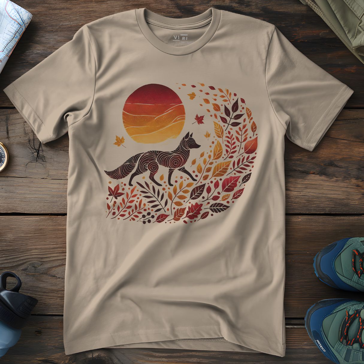 Viri Cotton Ltd. T-Shirt Desert Dust / 2XS Autumn Fox T-Shirt