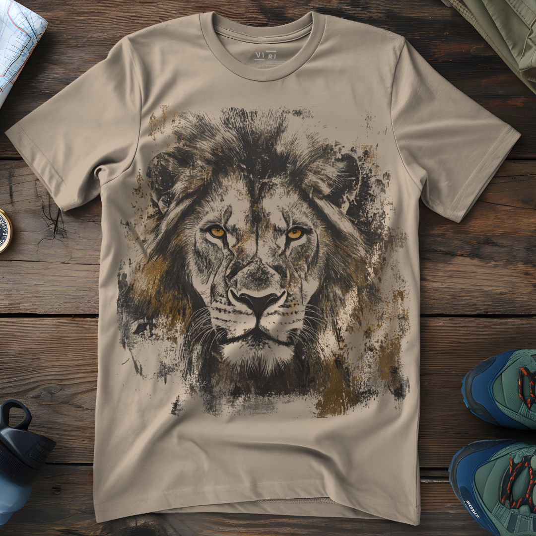 Viri Cotton Ltd. T-Shirt Desert Dust / 2XS Golden Lion T-Shirt