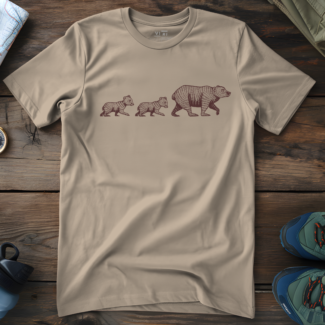 Viri Cotton Ltd. T-Shirt Desert Dust / 2XS Mama Bear T-Shirt