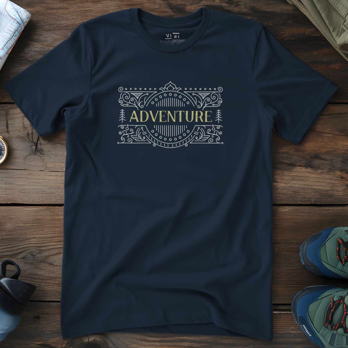 Viri Cotton Ltd. T-Shirt French Navy / 2XS Adventure T-Shirt