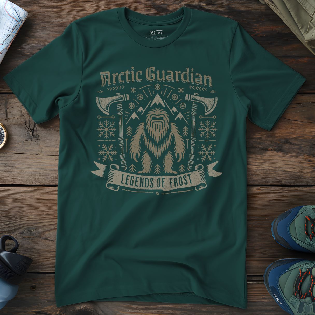 Viri Cotton Ltd. T-Shirt Glazed Green / 2XS Arctic Guardian T-Shirt