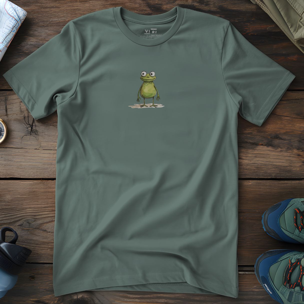 Viri Cotton Ltd. T-Shirt Green Bay / 2XS Frog T-Shirt