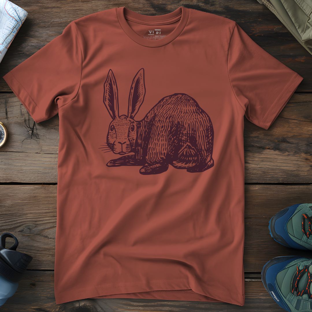 Viri Cotton Ltd. T-Shirt Heritage Brown / 2XS Rabbit Look T-Shirt