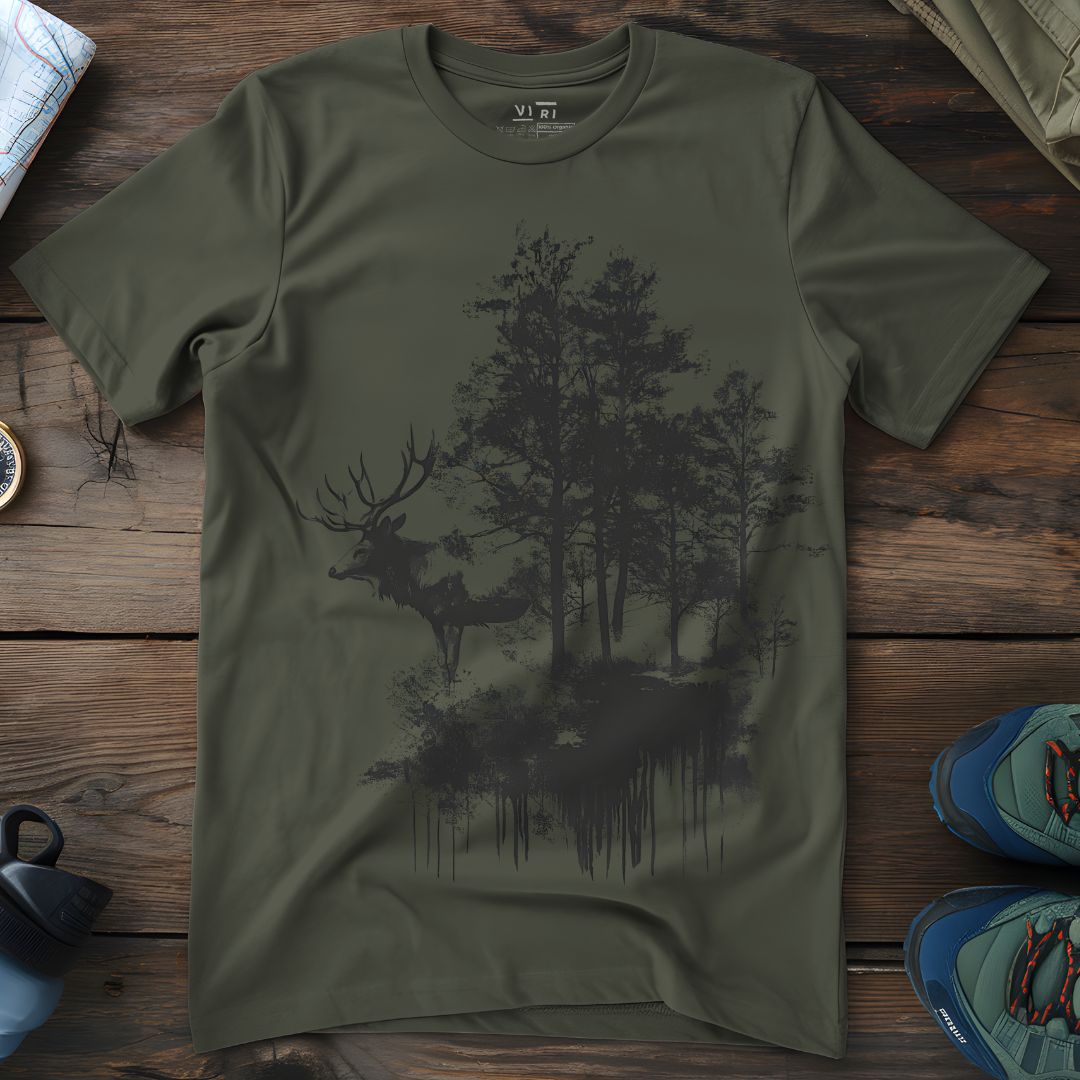 Viri Cotton Ltd. T-Shirt Khaki / 2XS Dark Stag T-Shirt