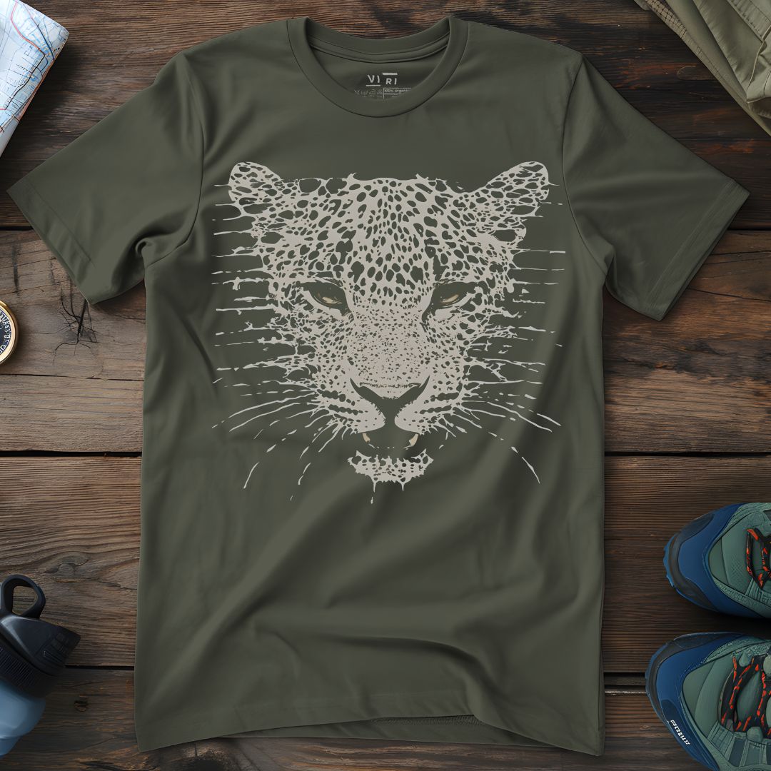 Viri Cotton Ltd. T-Shirt Khaki / 2XS Jaguar Cream T-Shirt