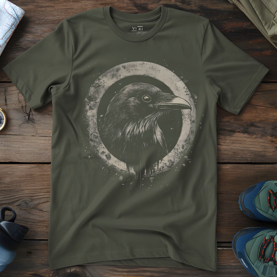 Viri Cotton Ltd. T-Shirt Khaki / 2XS Raven Circle T-Shirt