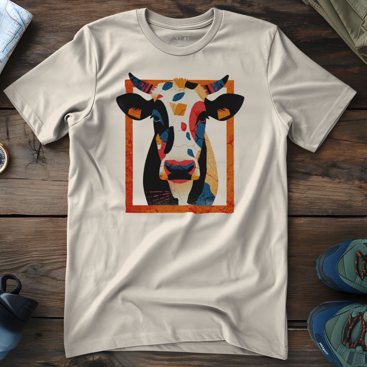 Viri Cotton Ltd. T-Shirt Natural Raw / 2XS Cow Vibe T-Shirt