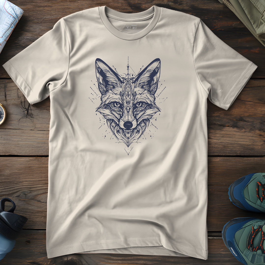 Viri Cotton Ltd. T-Shirt Natural Raw / 2XS Tribal Fox T-Shirt